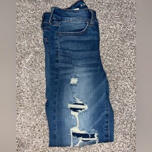 American Eagle ripped jeans